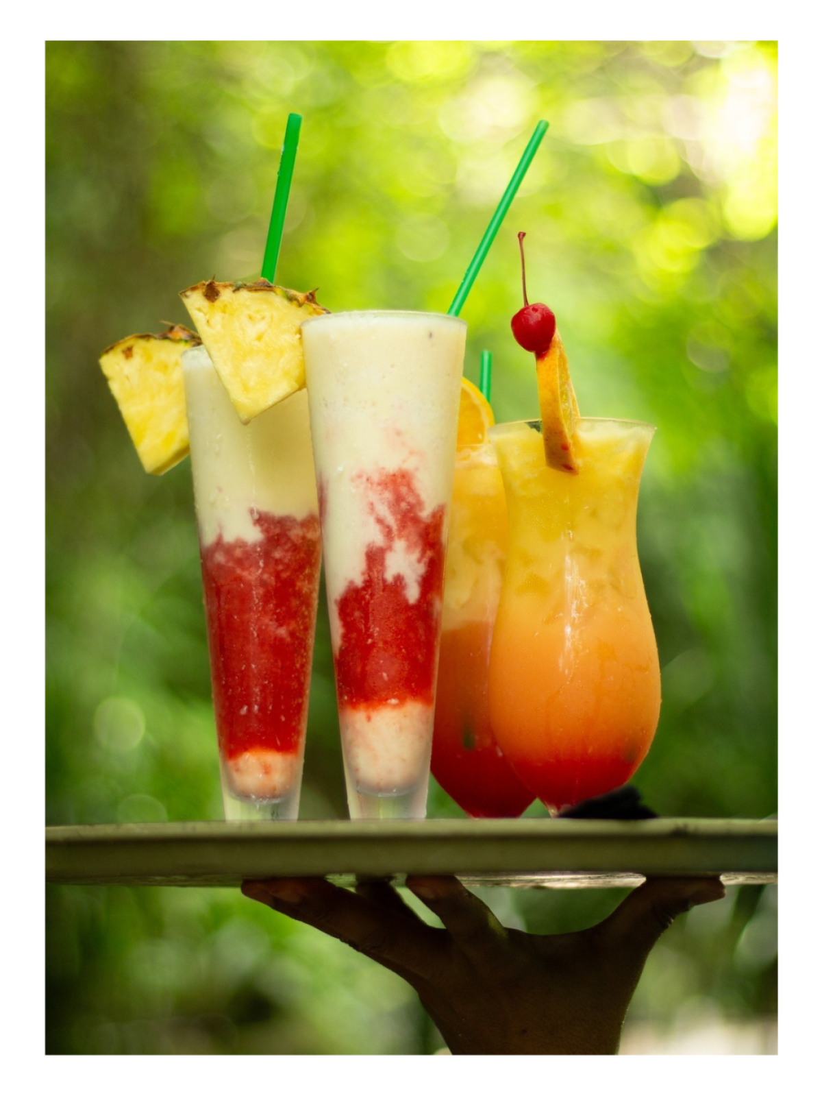 a glass of orange juice